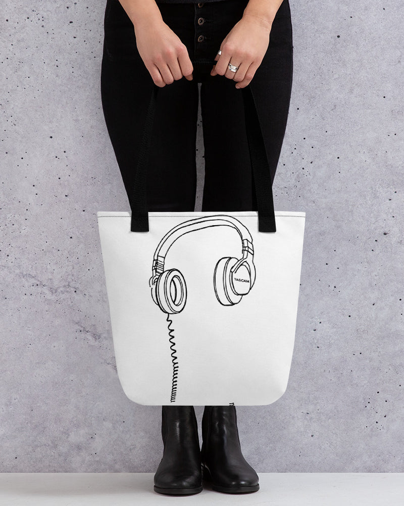 TASCAM Headphones Tote Bag - Headphones Classic - Photo 5