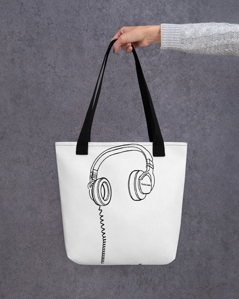 TASCAM Headphones Tote Bag - Headphones Classic - Photo 6