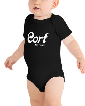 Cort Guitars Baby Short Sleeve One Piece  - Black