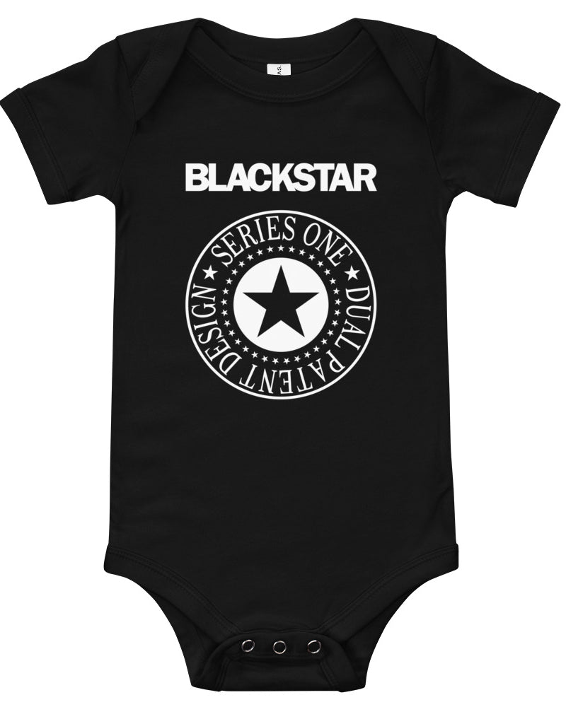Blackstar Series One Baby Onesie - Black - Photo 3