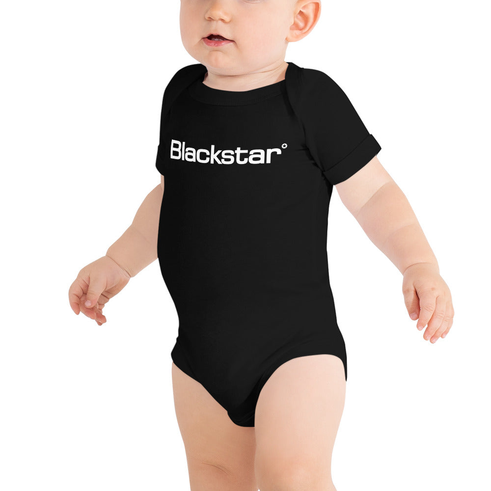 Blackstar Baby Onesie - Black (Size: 3-6m)