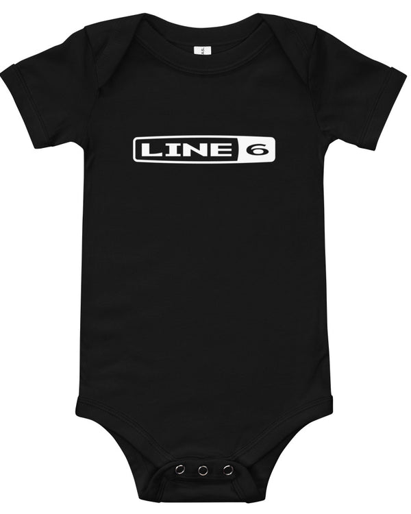 Line 6 Logo Baby Onesie - Black - Photo 4