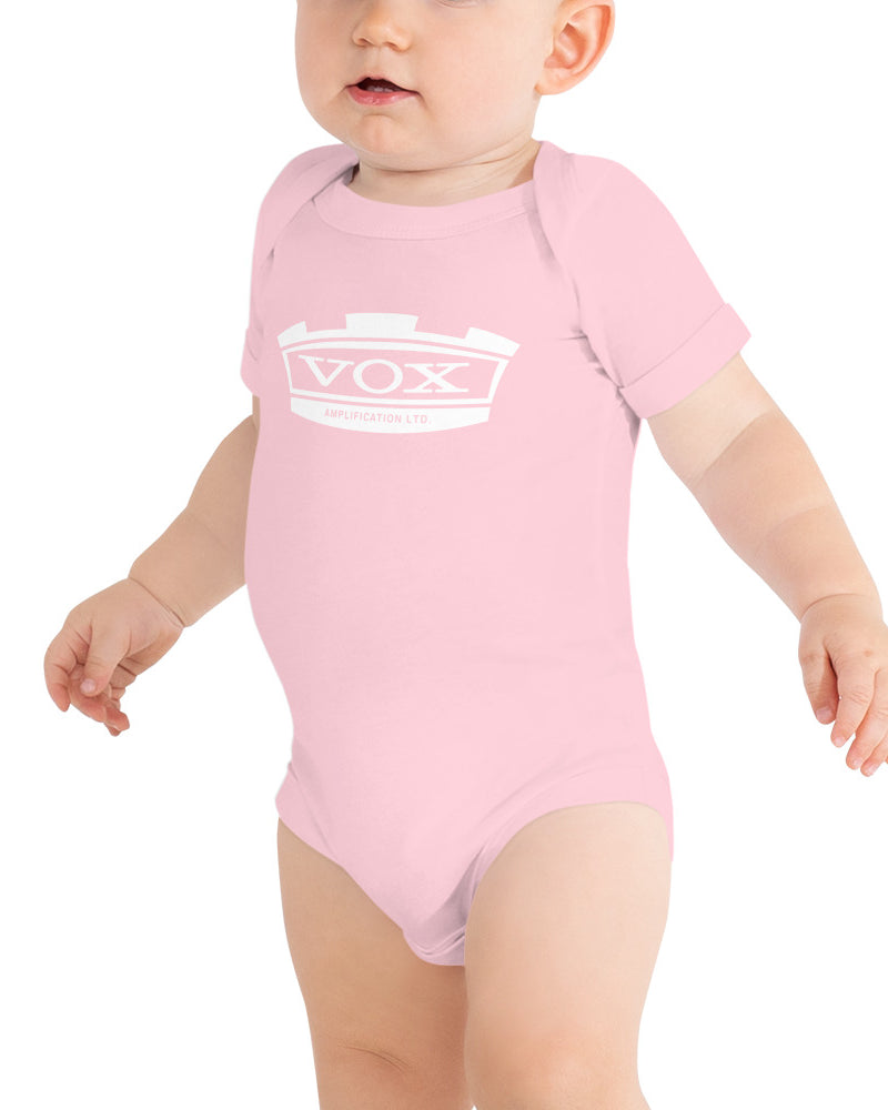 VOX Crown Baby Short Sleeve One Piece - Pink - Photo 1