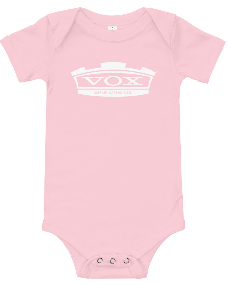 VOX Crown Baby Short Sleeve One Piece - Pink - Photo 3
