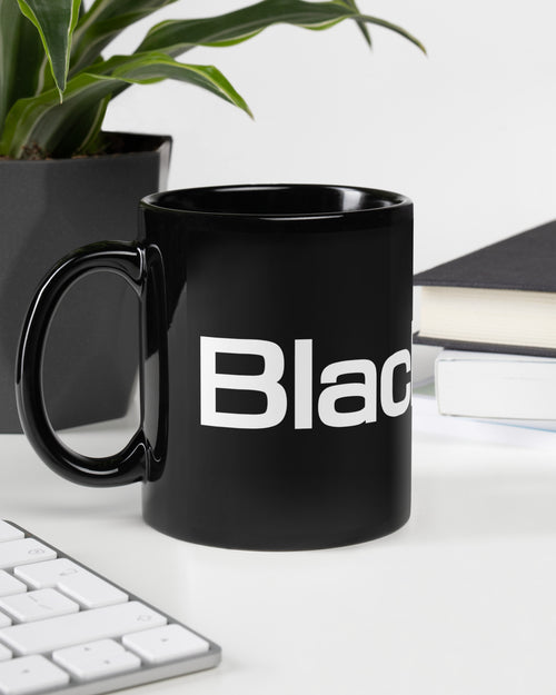 Blackstar Black Glossy Mug