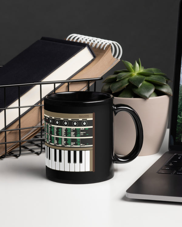 KORG MicroKORG Anniversary Black Glossy Mug - Photo 3