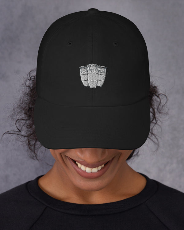 Gon Bops Congas Dad Hat - Black - Photo 4