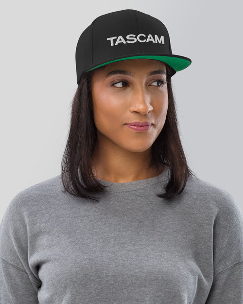 TASCAM Snapback Hat  - Black