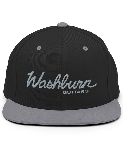 Washburn Snapback Hat  - Black / Silver