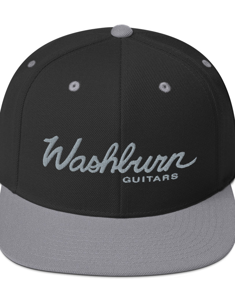 Washburn Snapback Hat - Black / Silver - Photo 3