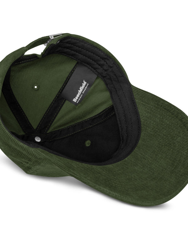 Drum Sticks Corduroy Hat - Olive Green - Photo 5