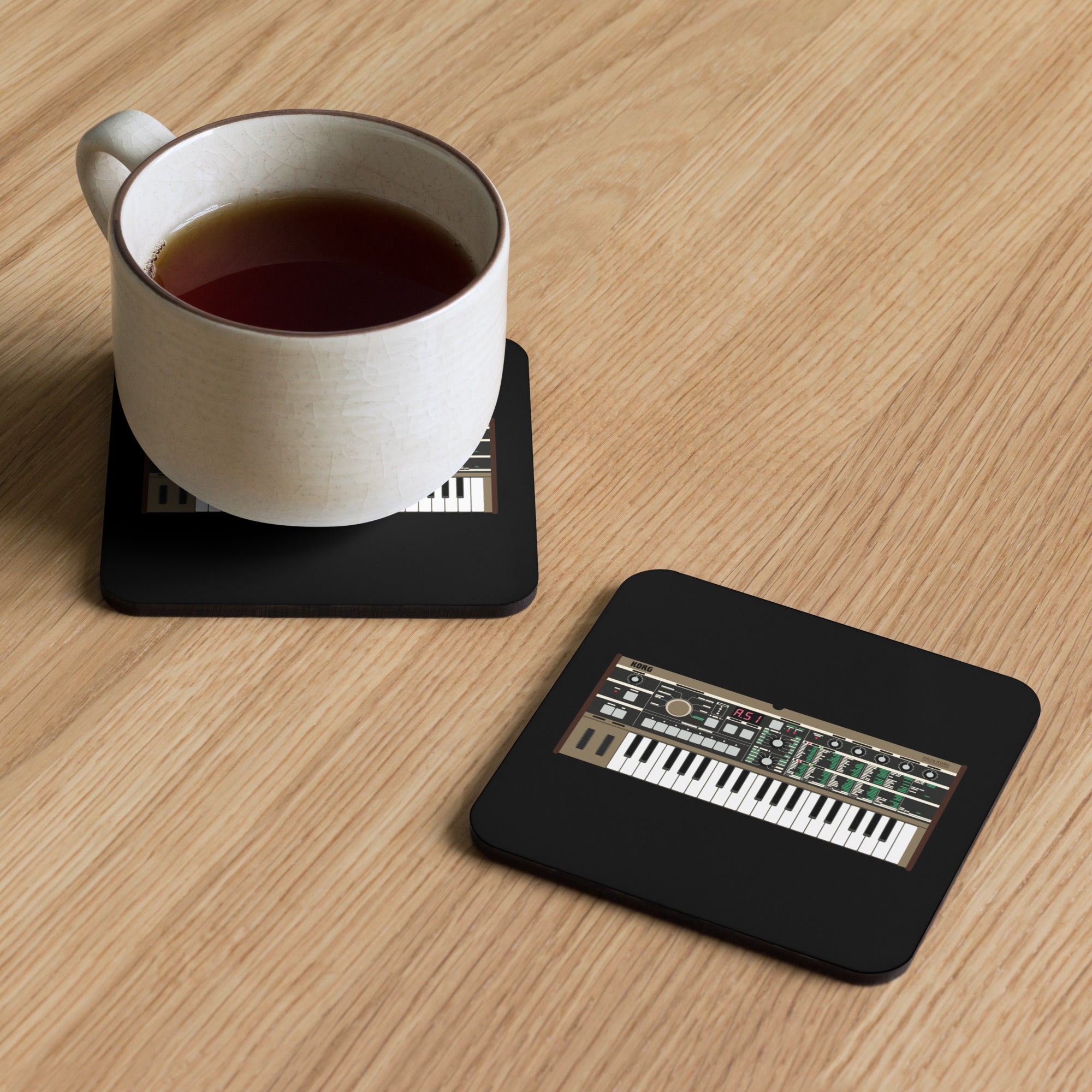 KORG MicroKORG Anniversary Cork-Back Coaster - Player Wear