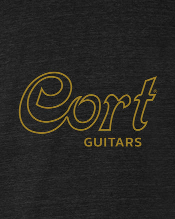 Cort Guitars Gradient Outline Ladies’ Muscle Tank  - Gold