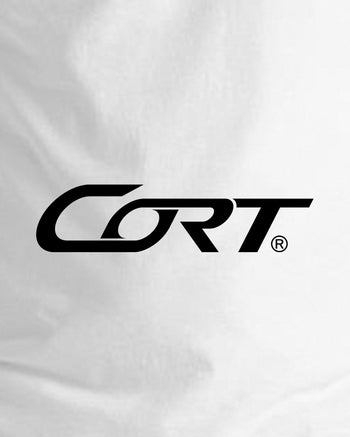 Cort Next Gen Logo LC Short Sleeve V-Neck T-Shirt  - White