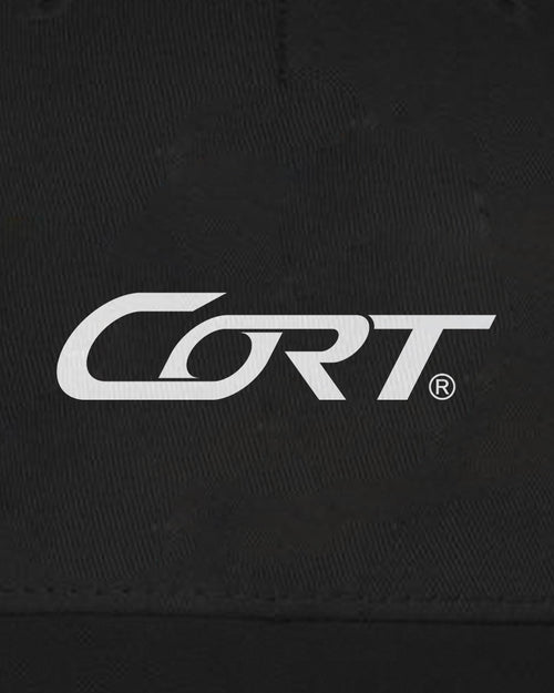 Cort 3D Next Gen Logo Snapback Hat  - Black with White