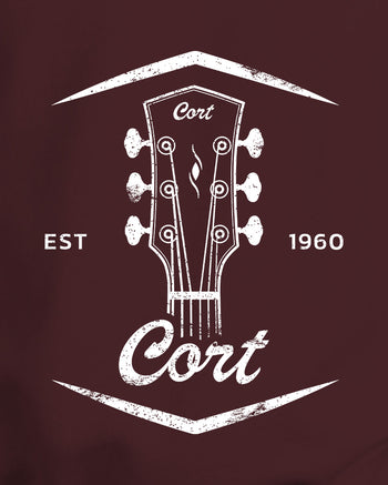 Cort Guitars Since 1960 Sweatshirt  - Maroon