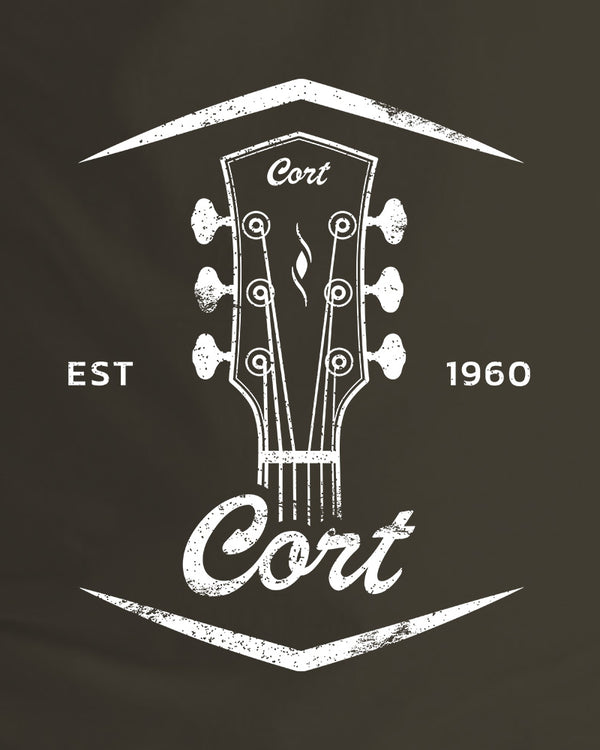 Cort Guitars Since 1960 T-Shirt - Army Green - Photo 2