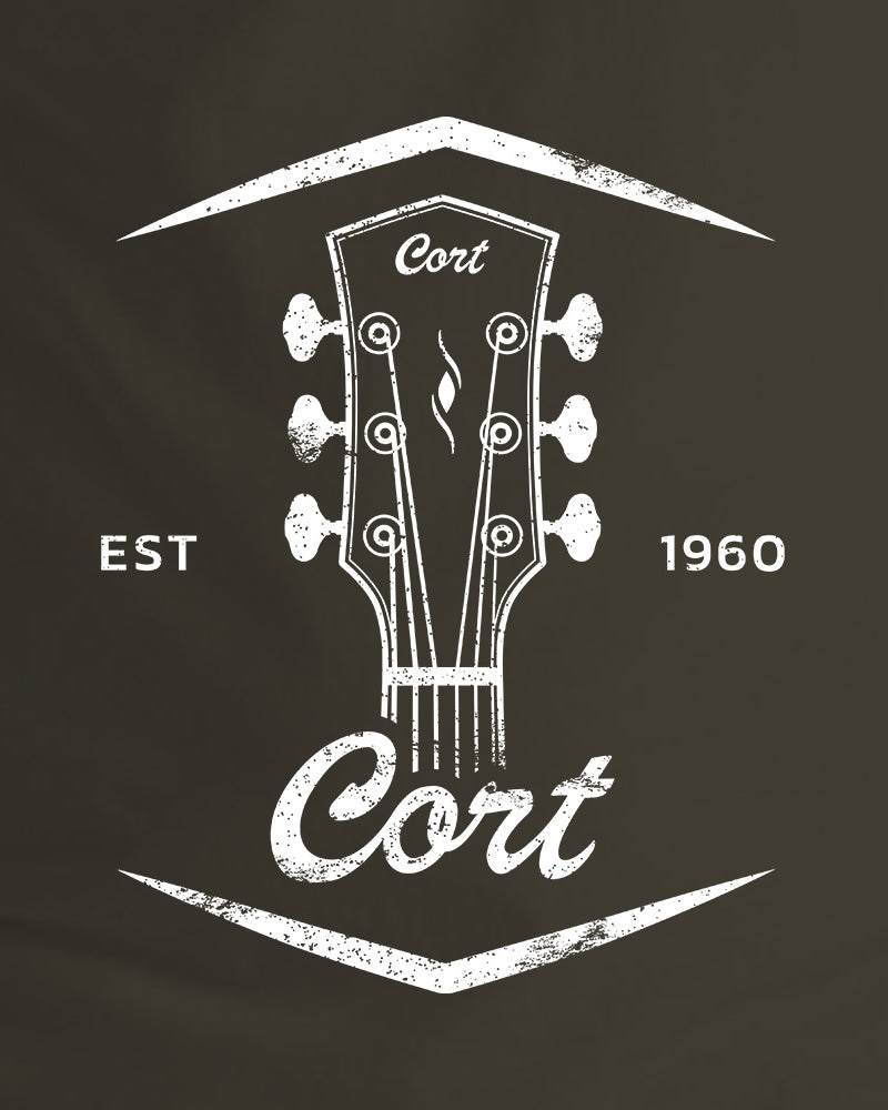 Cort Guitars Since 1960 T-Shirt - Army Green - Photo 2