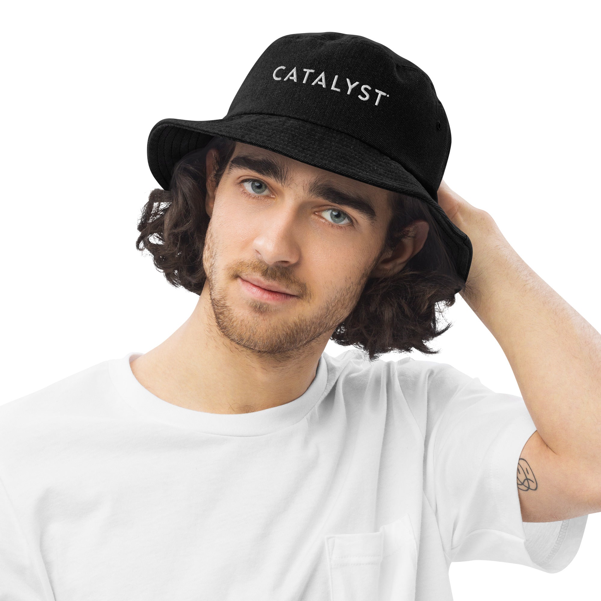 cvtvlist bucket hat black damage | www.gamutgallerympls.com