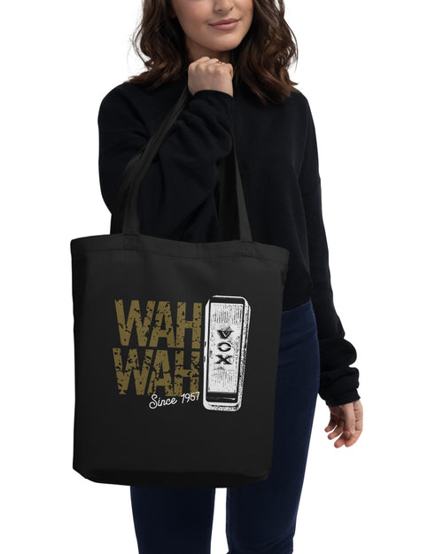 VOX Wah Wah Eco Tote Bag  - Black