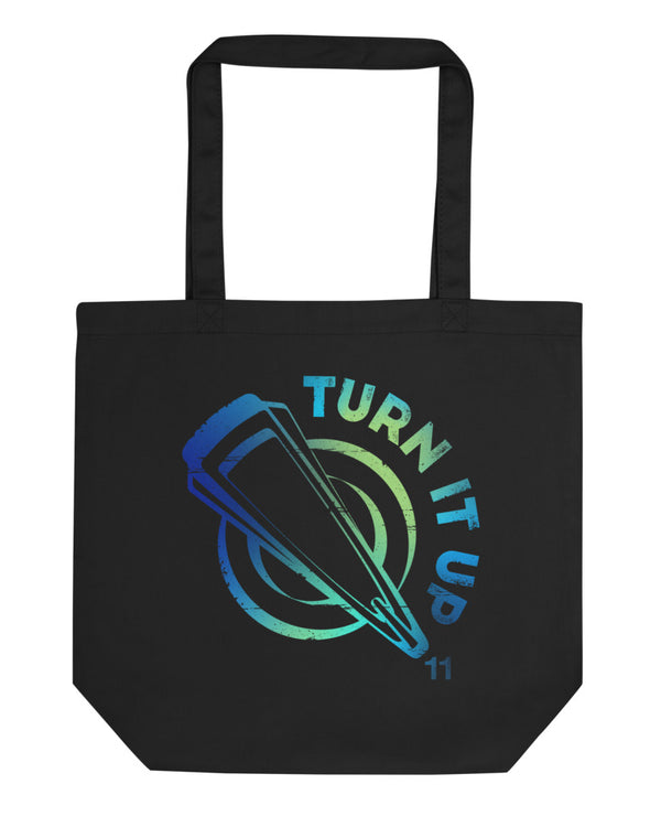 Turn It Up to 11 Eco Tote Bag - Cool Gradient - Photo 4