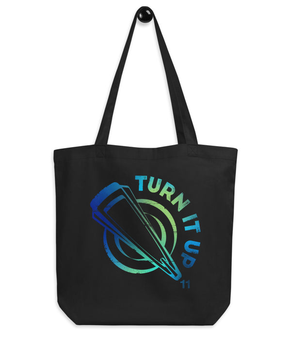 Turn It Up to 11 Eco Tote Bag - Cool Gradient - Photo 7