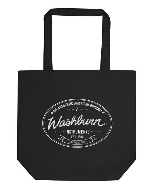 Washburn Badge Eco Tote Bag  - Black
