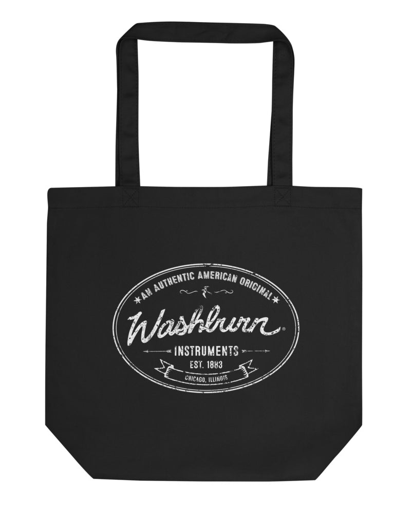 Washburn Badge Eco Tote Bag - Black - Photo 1