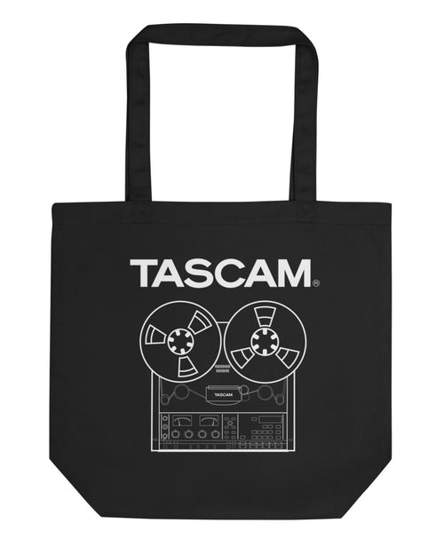 TASCAM Reel to Reel Eco Tote Bag  - Black