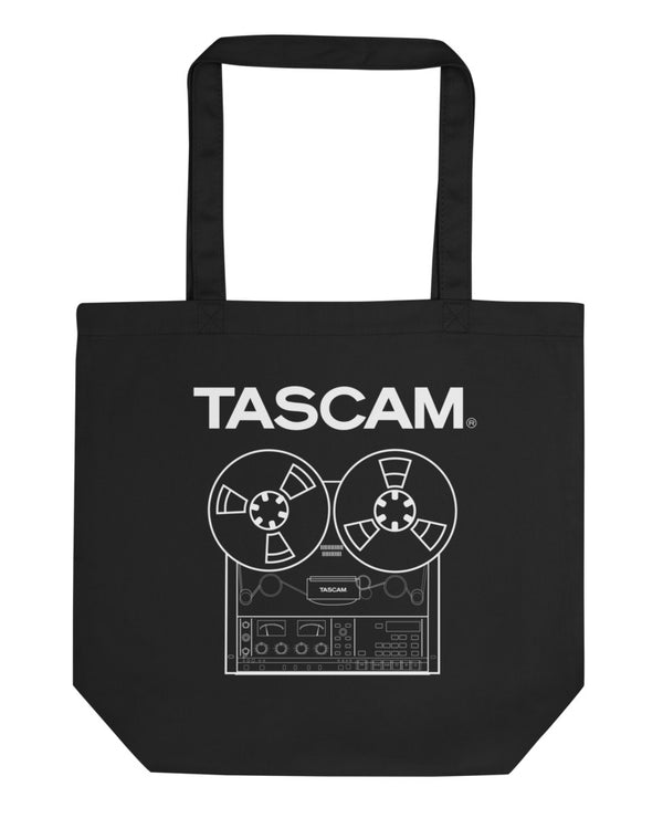 TASCAM Reel to Reel Eco Tote Bag - Black - Photo 1