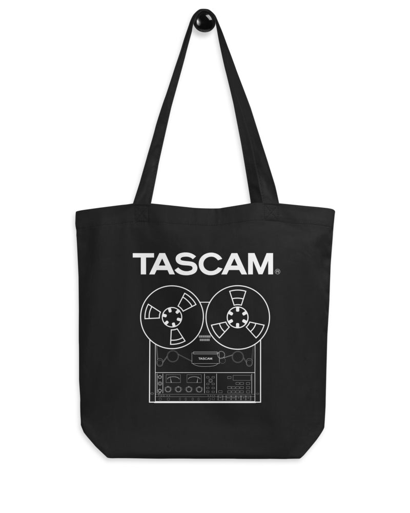 TASCAM Reel to Reel Eco Tote Bag - Black - Photo 5