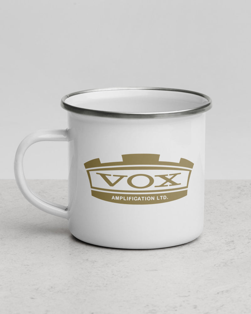 VOX Crown Enamel Mug - White - Photo 3