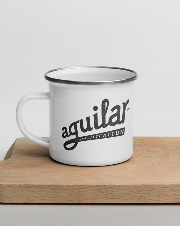 Aguilar Throwback Enamel Mug - White - Photo 5