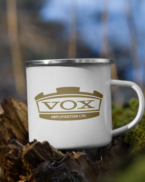 VOX Crown Enamel Mug  - White