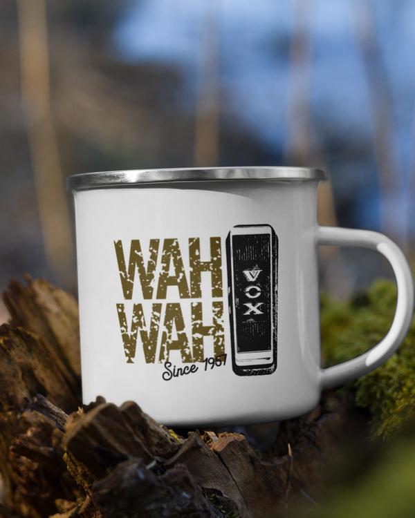 VOX Wah Wah Enamel Mug - White - Photo 3