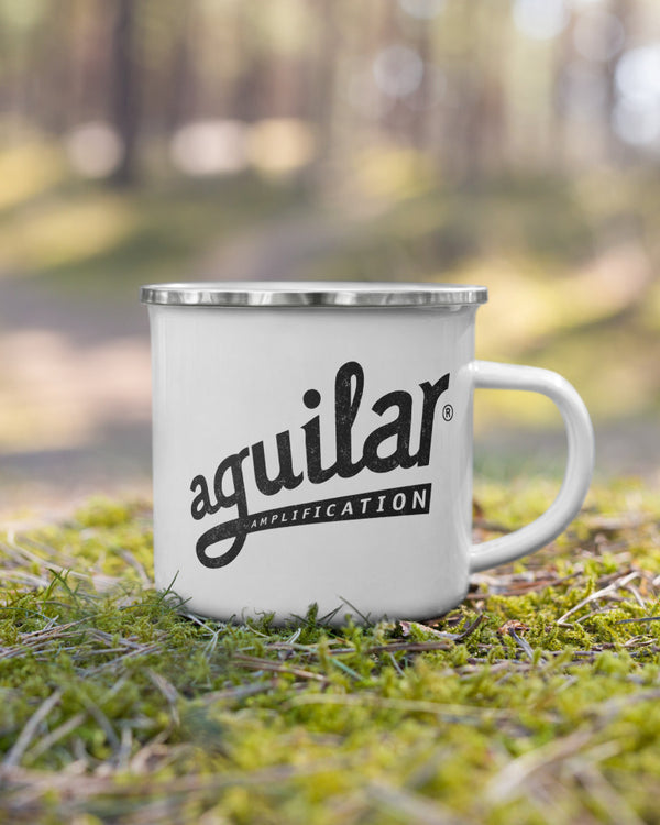 Aguilar Throwback Enamel Mug - White - Photo 7