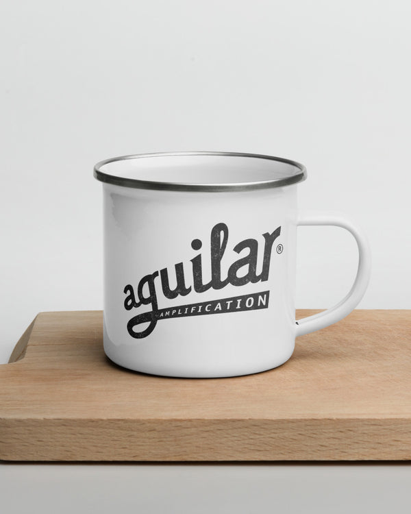 Aguilar Throwback Enamel Mug - White - Photo 10