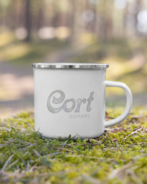 Cort MOP Enamel Mug  - MOP Inlay Design