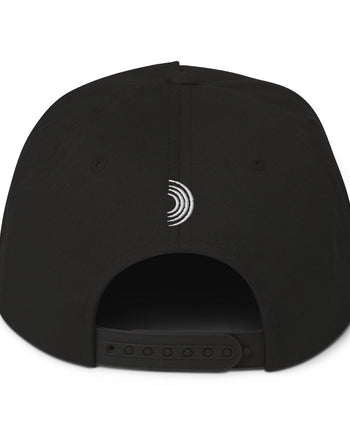 SABIAN Drummers Flat Bill Hat  - Black / White