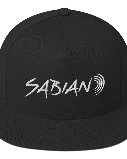 SABIAN Drummers Flat Bill Hat  - Black / White