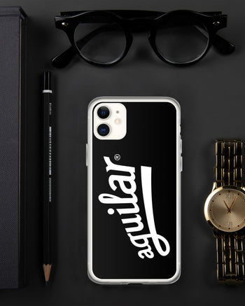 Aguilar Logo iPhone® Case  - Black