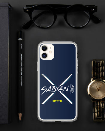 SABIAN Neon X iPhone® Case  - Navy