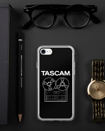 TASCAM Reel to Reel iPhone® Case  - Black / White