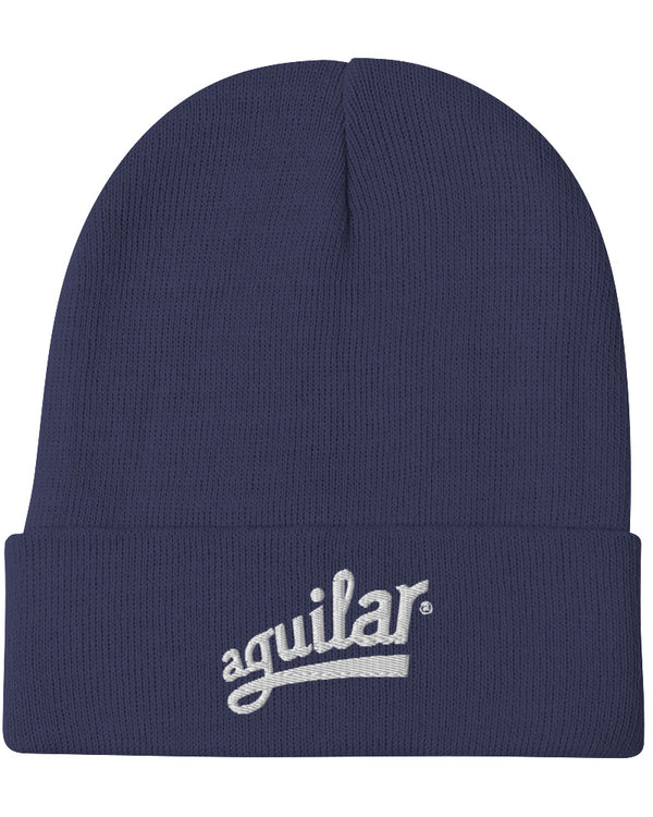 Aguilar Logo Embroidered Beanie - Navy - Photo 6