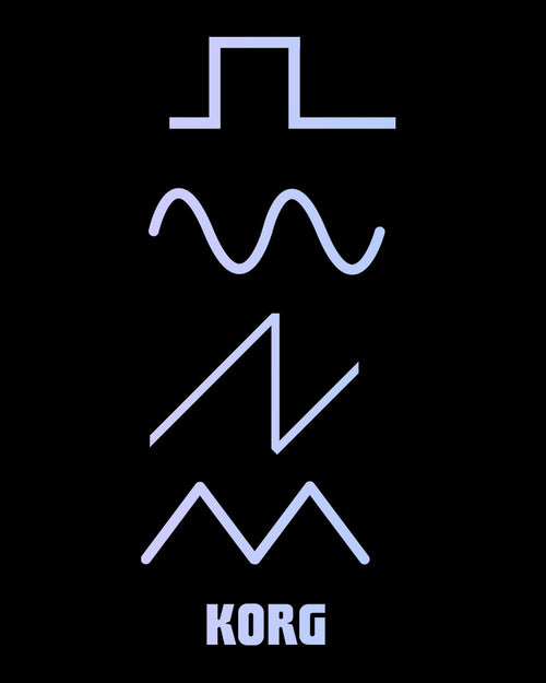 KORG Waveforms Samsung Phone Case  - Black
