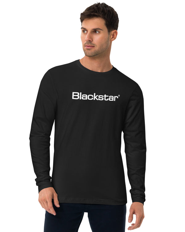 Blackstar Long Sleeve T-Shirt - Black - Photo 4