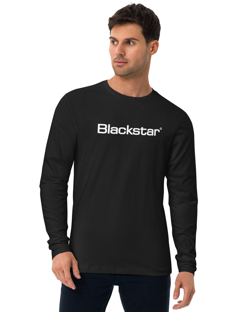 Blackstar Long Sleeve T-Shirt - Black - Photo 4