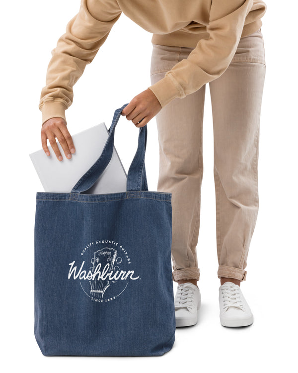 Washburn Since 1883 Organic Denim Tote Bag - Photo 7