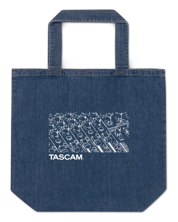 TASCAM Behind The Board Organic Denim Tote Bag - Photo 1