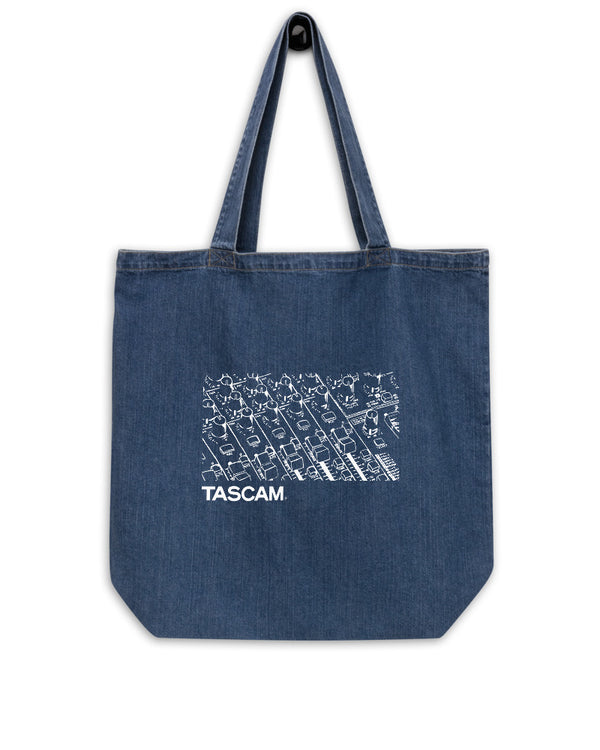 TASCAM Behind The Board Organic Denim Tote Bag - Photo 3